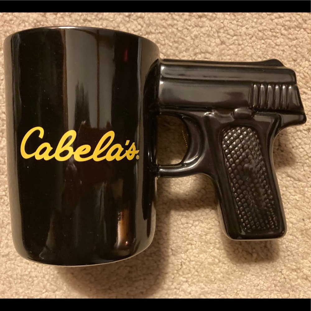 Cabela’s Pistol Grip Handle Ceramic Mug